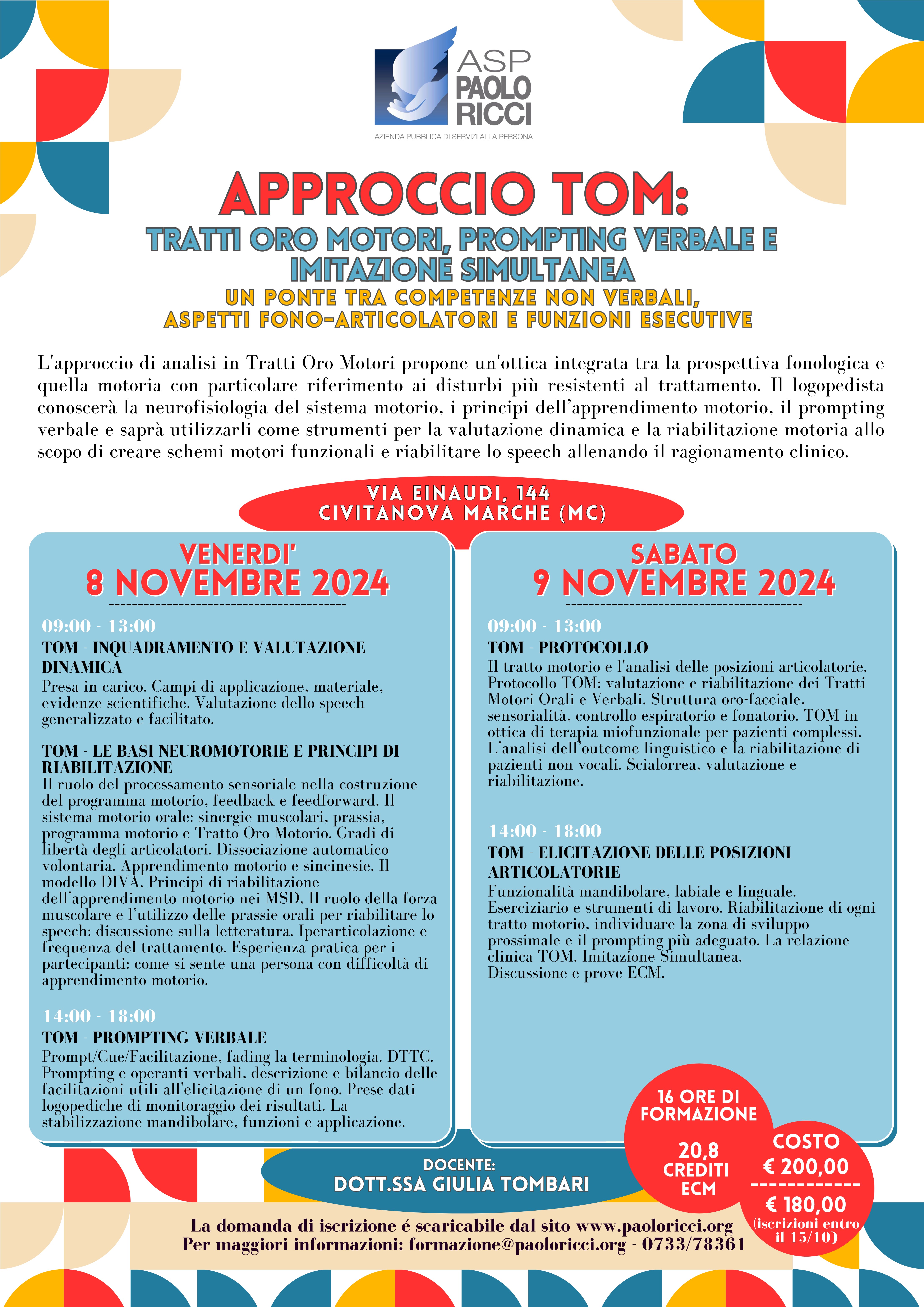 TOM 8-9 novembre 2024