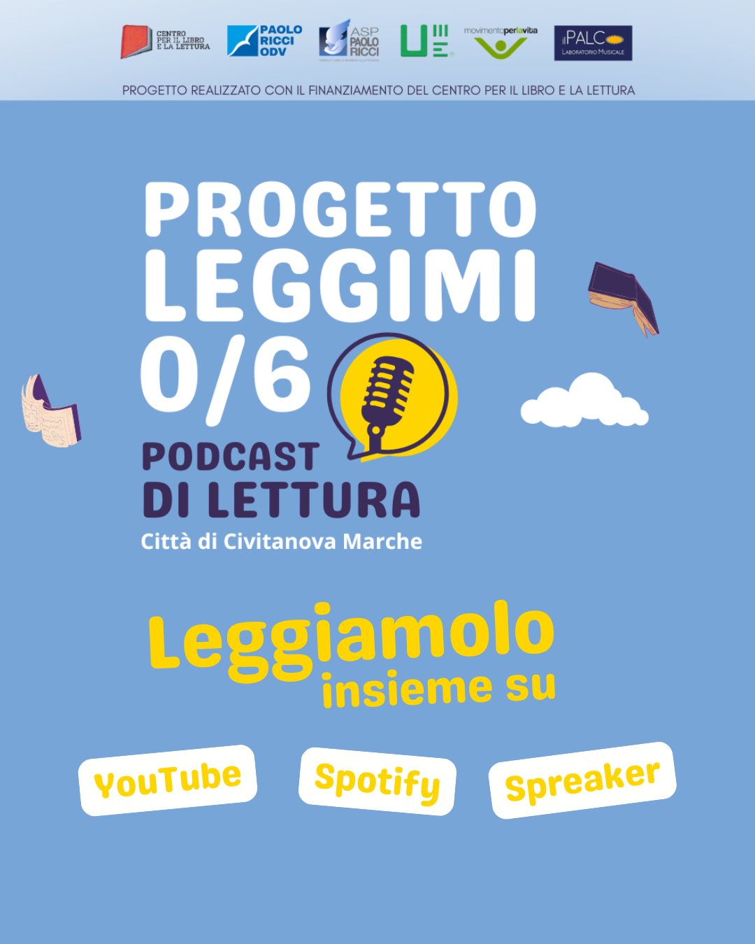 Podcast di lettura LEGGIMI 0/6 | ASP Paolo Ricci